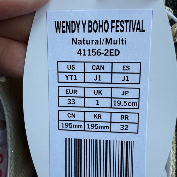 Hey Dude Kids Moccasins - Multicolor Pattern - Picture 7 of 8